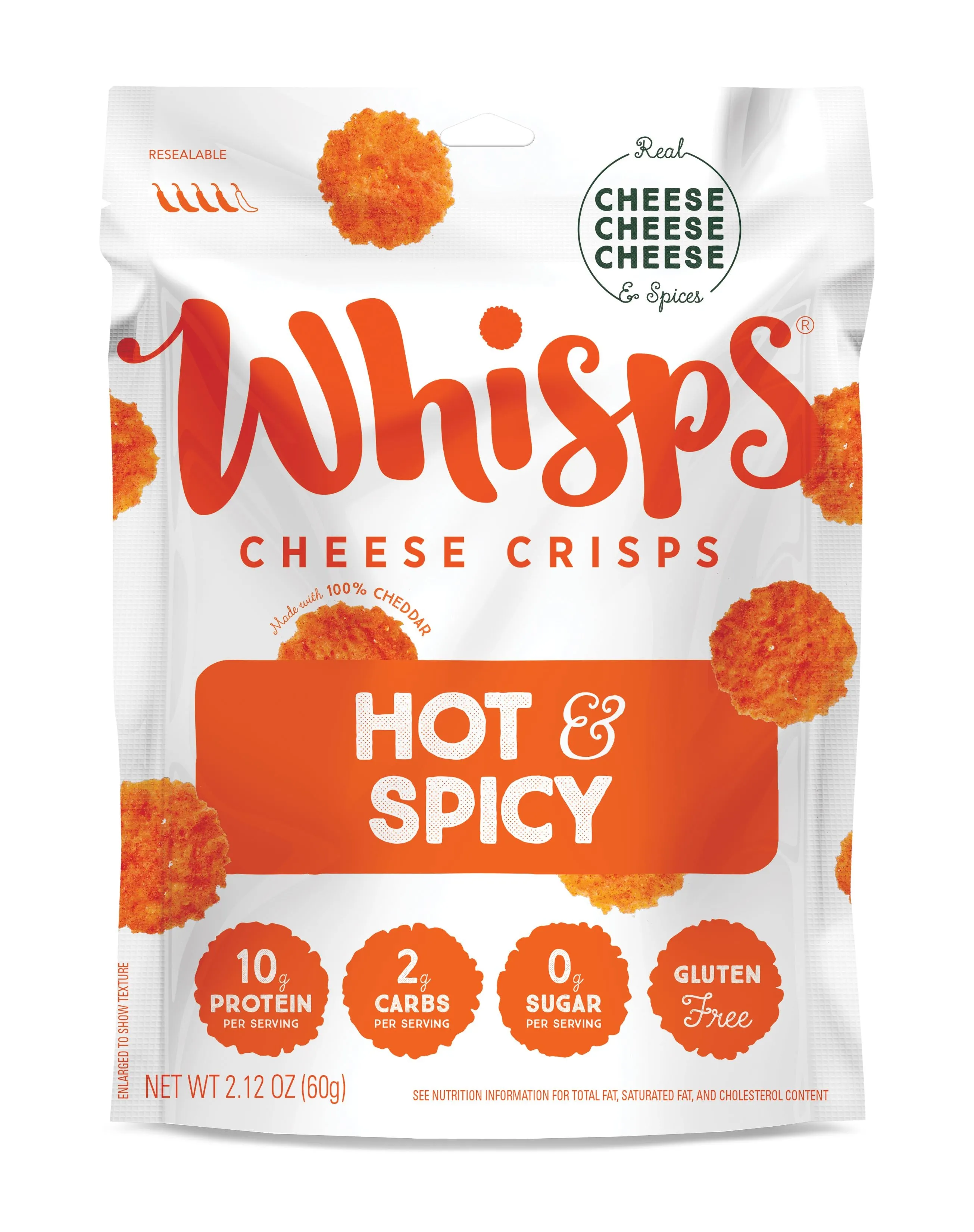 Cello Whisps Cheese Crisps