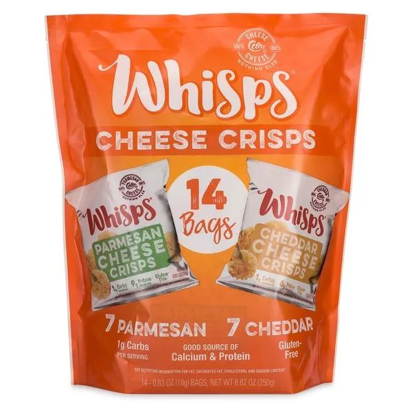 Cello Whisps Cheese Crisps