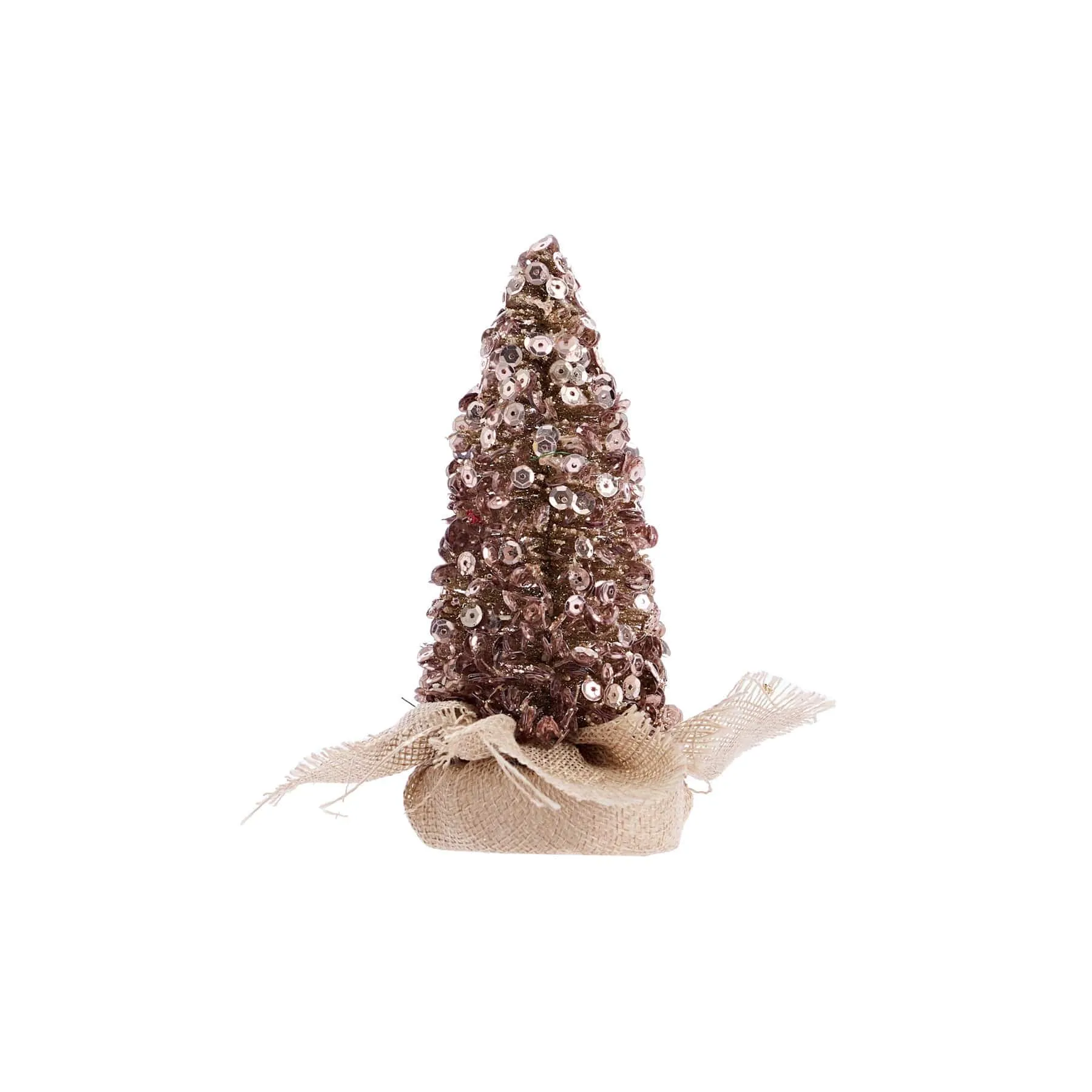 Champagne Glitter Tree (13.5cm)