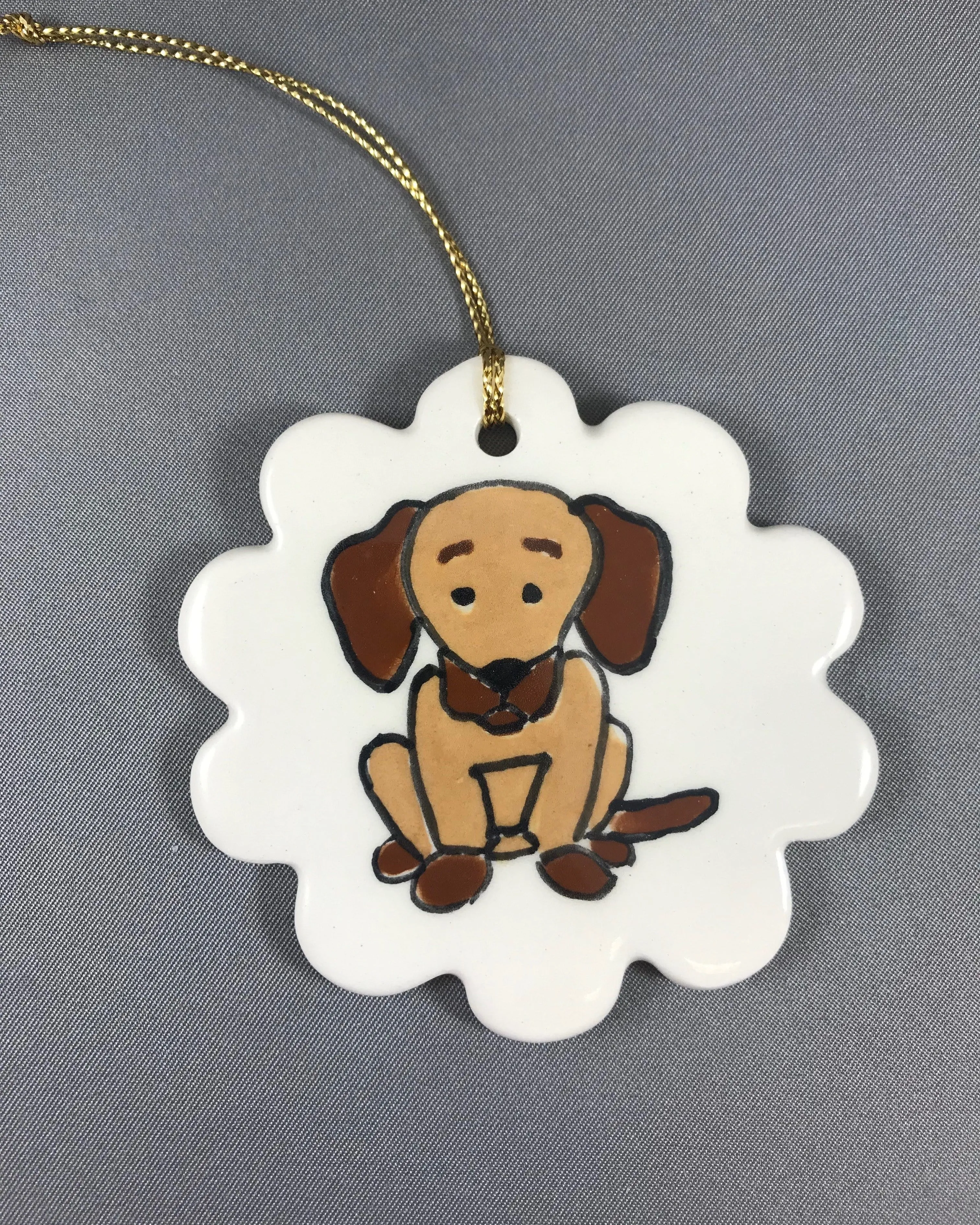 Choose-your-breed Dog Ornament (options)