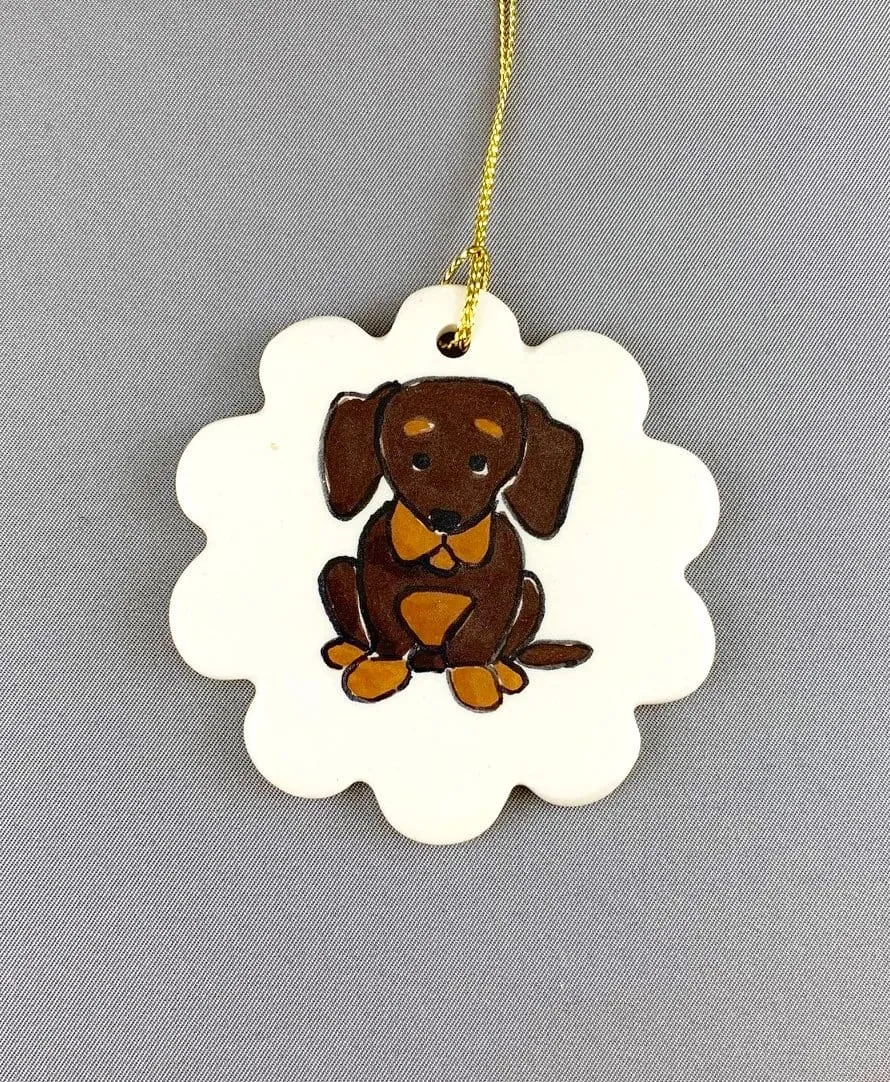 Choose-your-breed Dog Ornament (options)