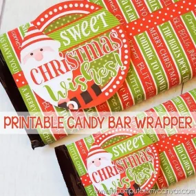 CHRISTMAS Candy Bar Wrapper PRINTABLE