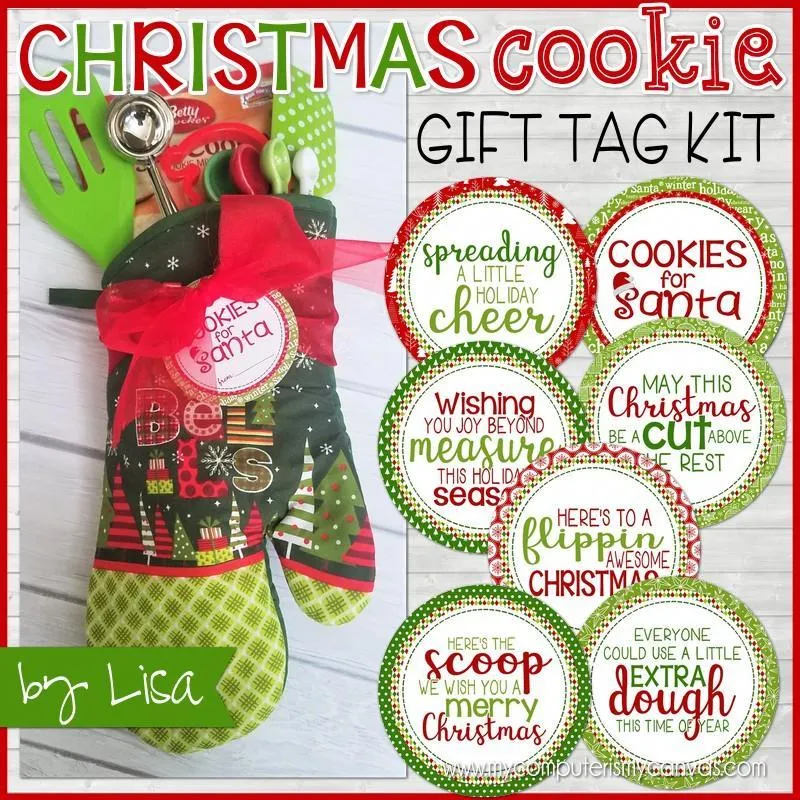 Christmas Cookie {Gift Tag Kit} PRINTABLE