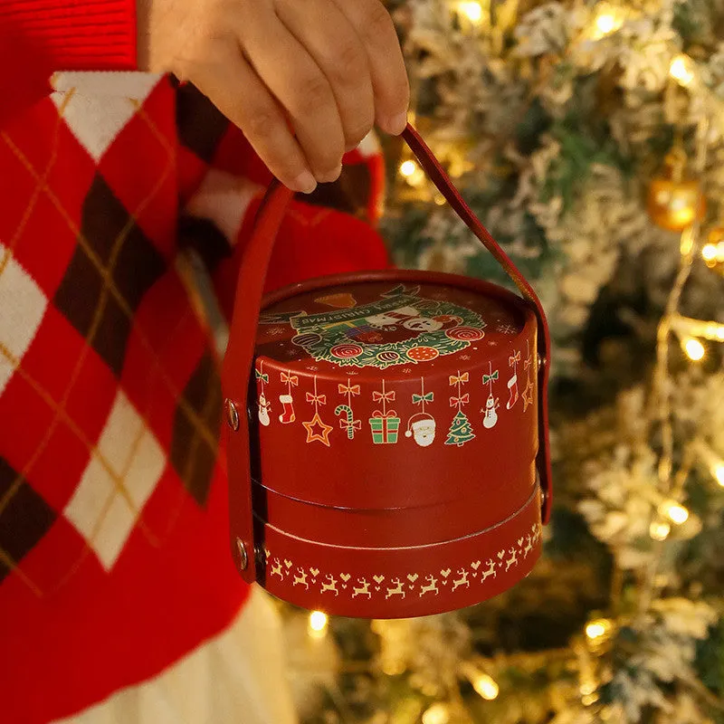 Christmas Cylinder Gift Box