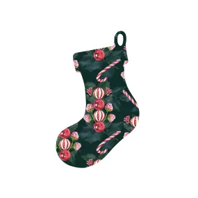 Christmas Decorations CANDY CANES- Wooden Xmas Stocking And Fridge Magnet