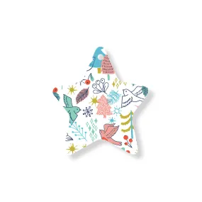 Christmas Decorations HAPPY DAYS II- Wooden Xmas Star And Fridge Magnet