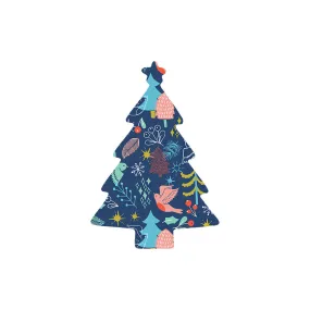 Christmas Decorations HAPPY DAYS- Wooden Xmas Tree And Fridge Magnet