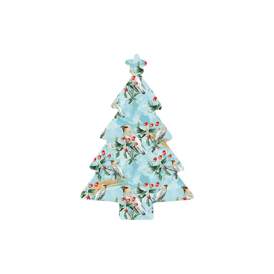 Christmas Decorations HOLLY JOLLY- Wooden Xmas Tree And Fridge Magnet