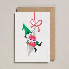 Christmas Elf Greeting Card