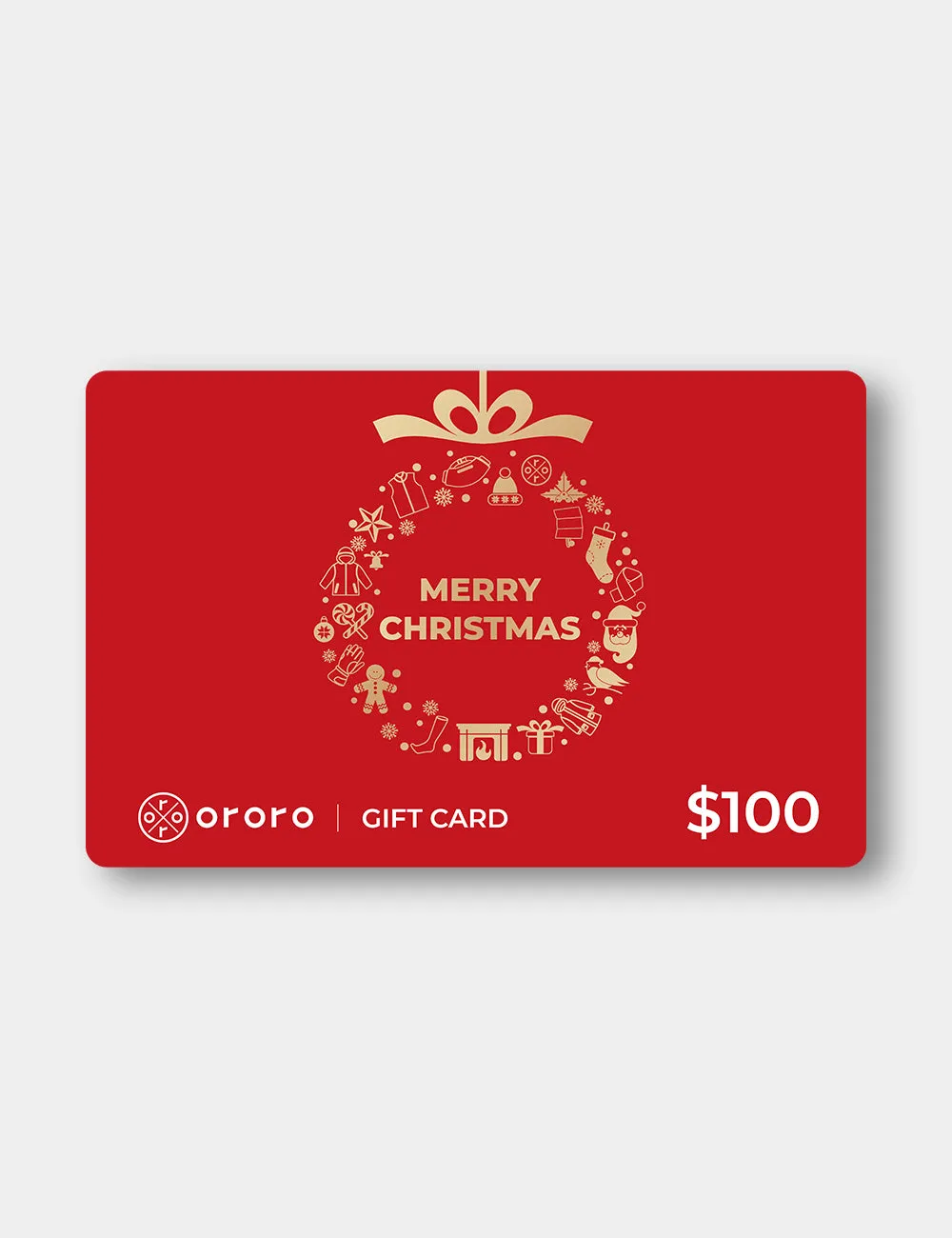 Christmas Gift Card - $100/$200 (Physical Card)