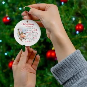 Christmas in Heaven Memorial Tree Ornament