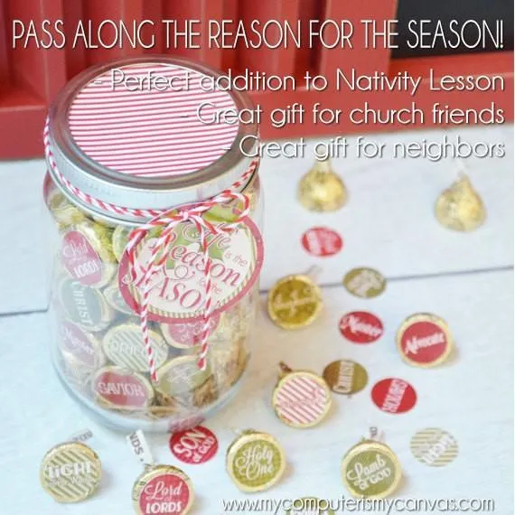 Christmas KISS PRINTABLES {Names of the Savior}