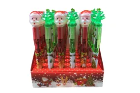 Christmas Light Up Gel Pen