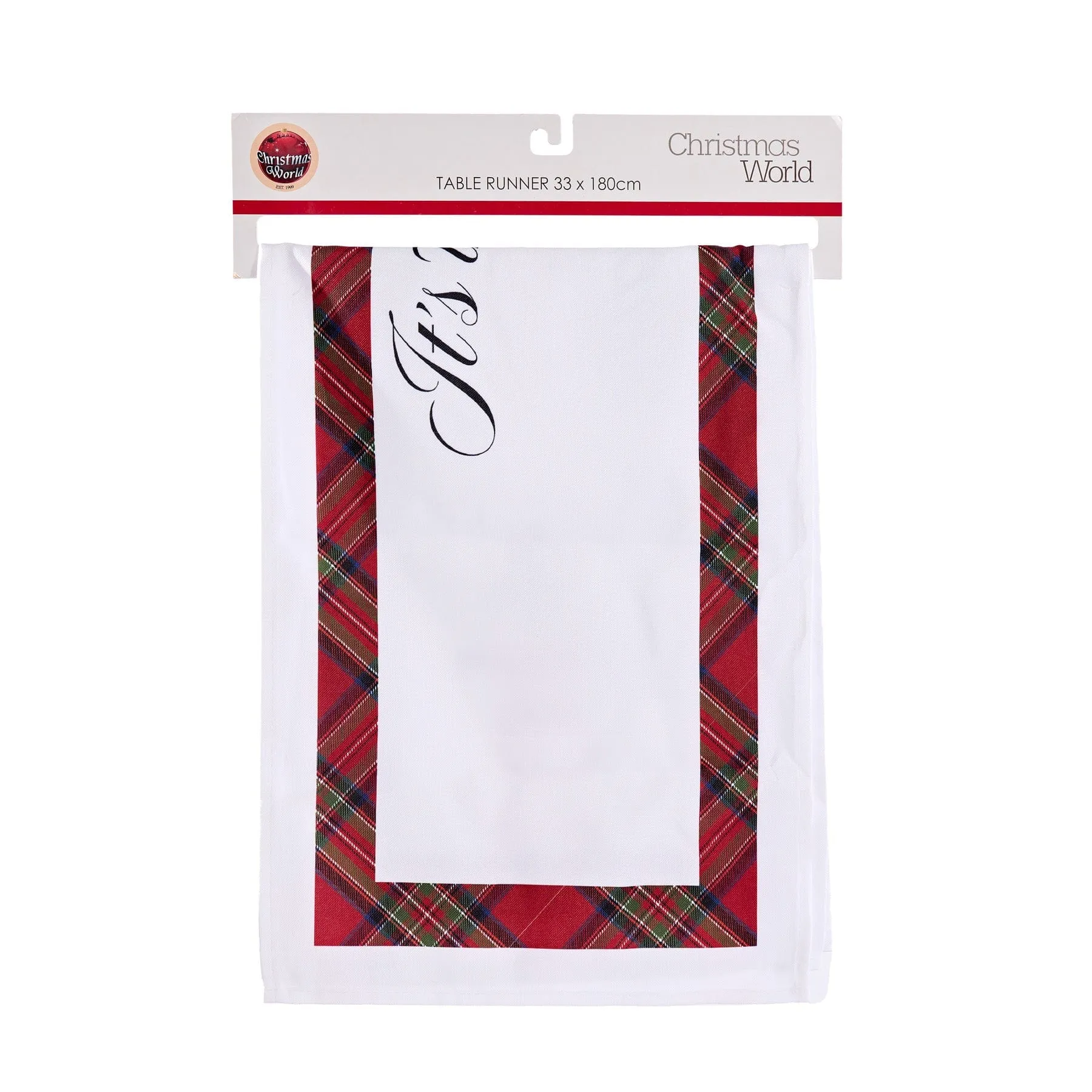 Christmas Message Table Runner