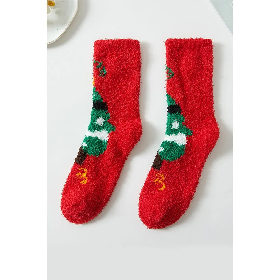 Christmas Plush Cozy Socks