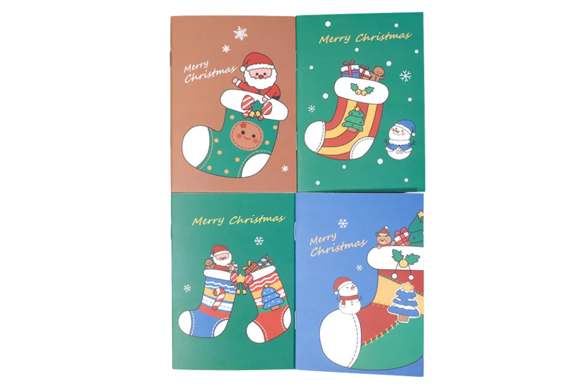 Christmas Santa Claus Theme Notebook