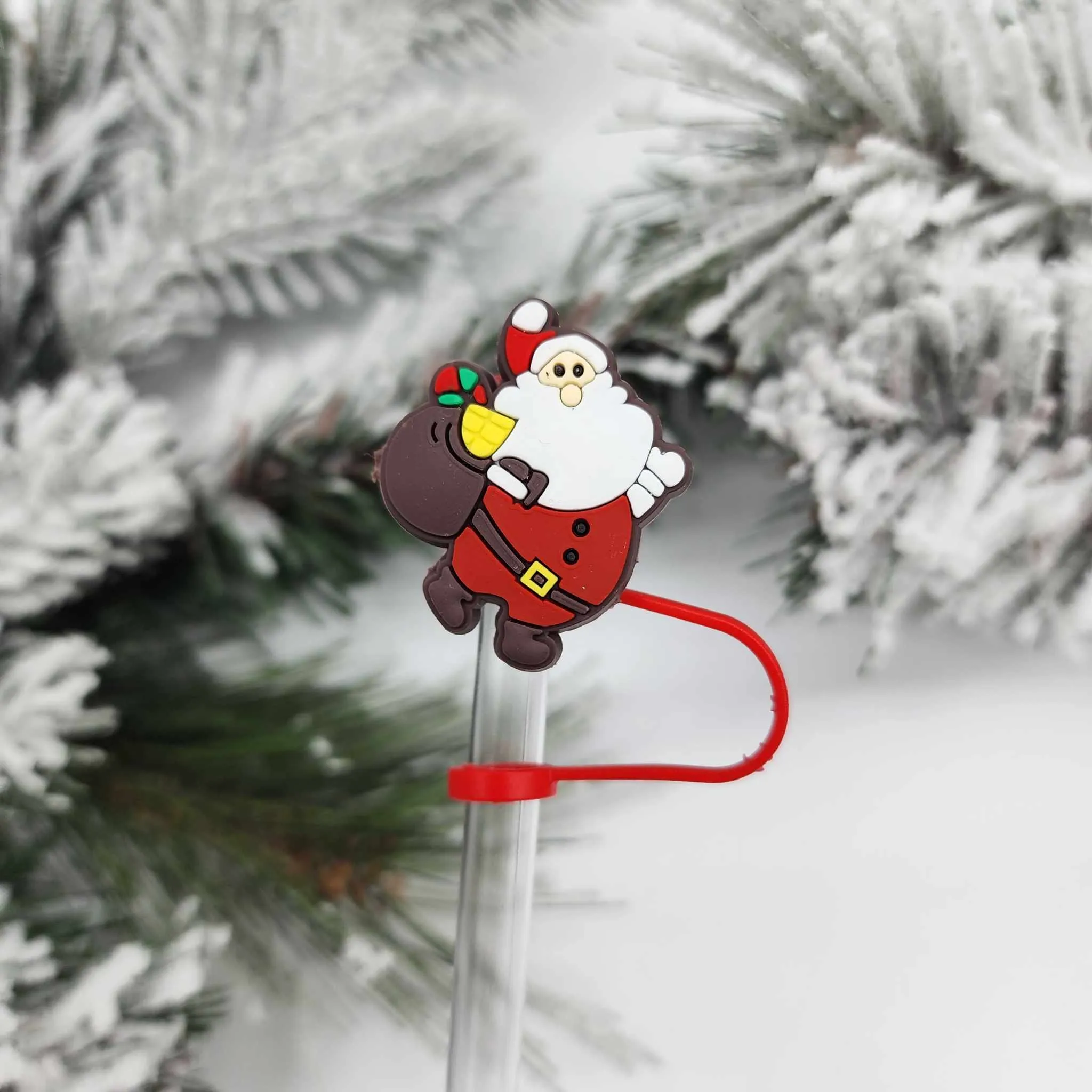 Christmas Straw Toppers