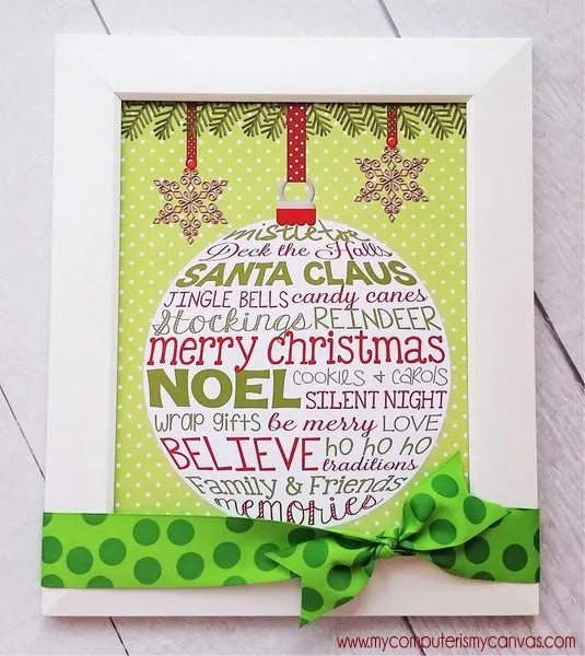 Christmas Subway Art Collection PRINTABLES {Discounted Bundle}