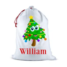 Christmas Tree Santa Sack