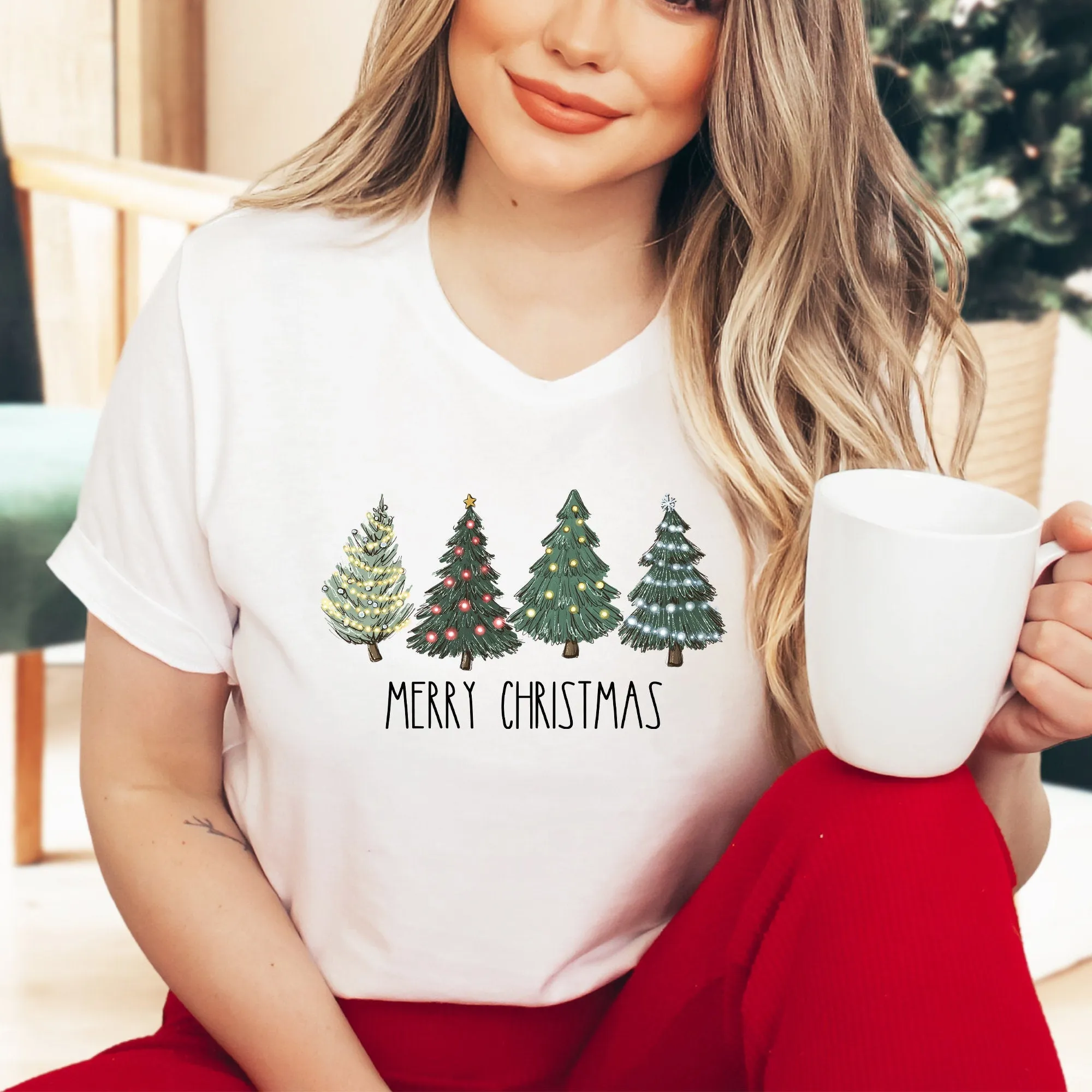 Christmas Trees Sweatshirt