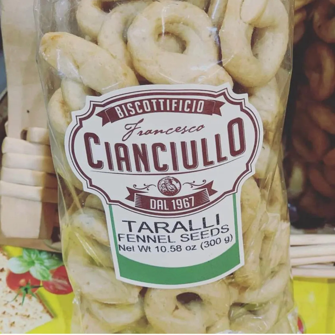 Cianciullo - Fennel Seeds Tarallini (300 Gr / 10.58Oz)