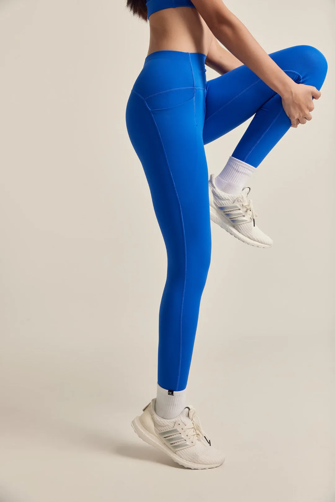 Contour Pocket Leggings (Full 24") in Electric [XS, 2XL only]