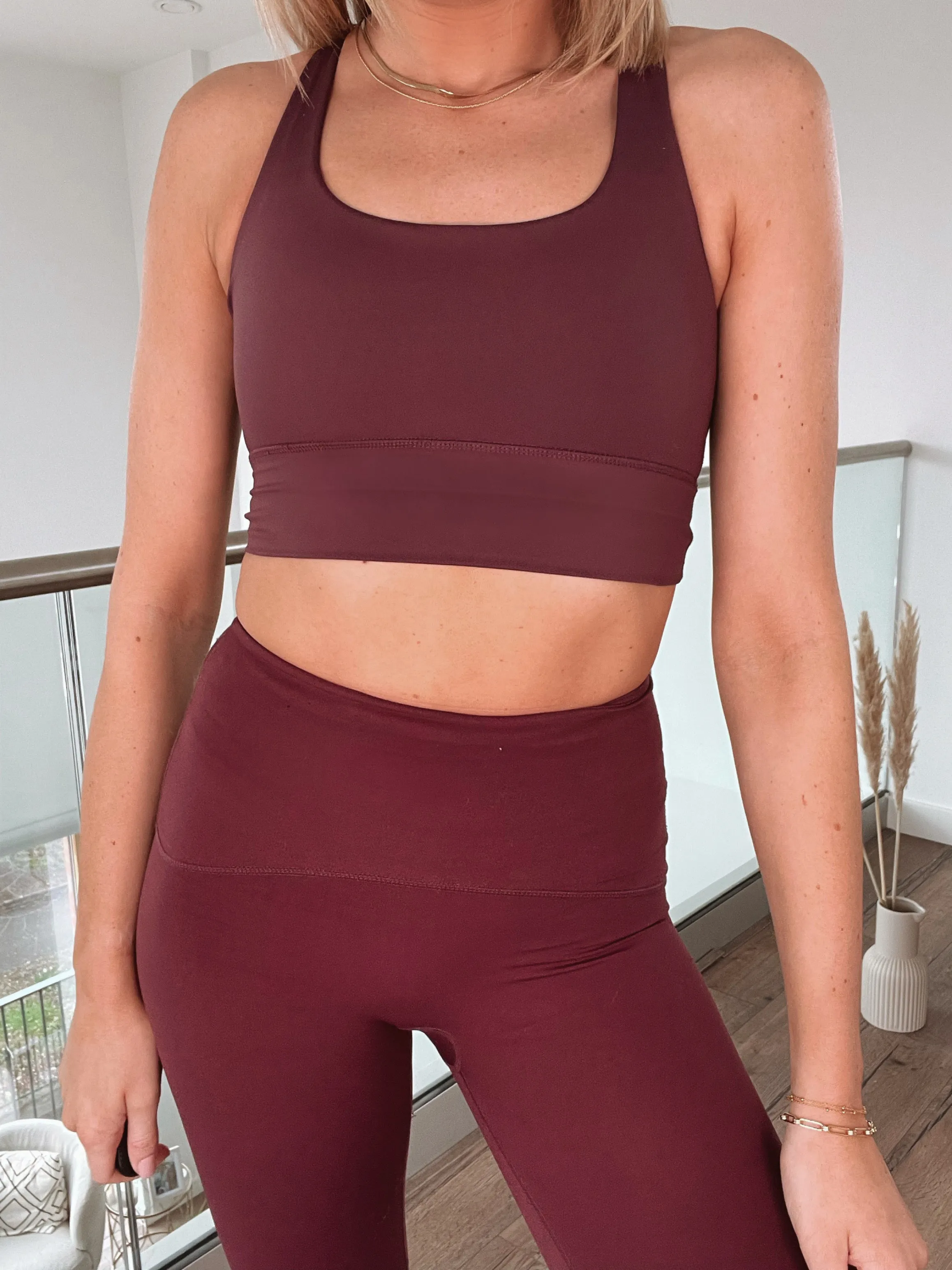 Criss-Cross Sports Bra