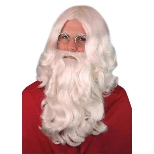 Deluxe Santa Wig & Beard