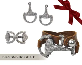 Diamond Horse Bit Gift Set