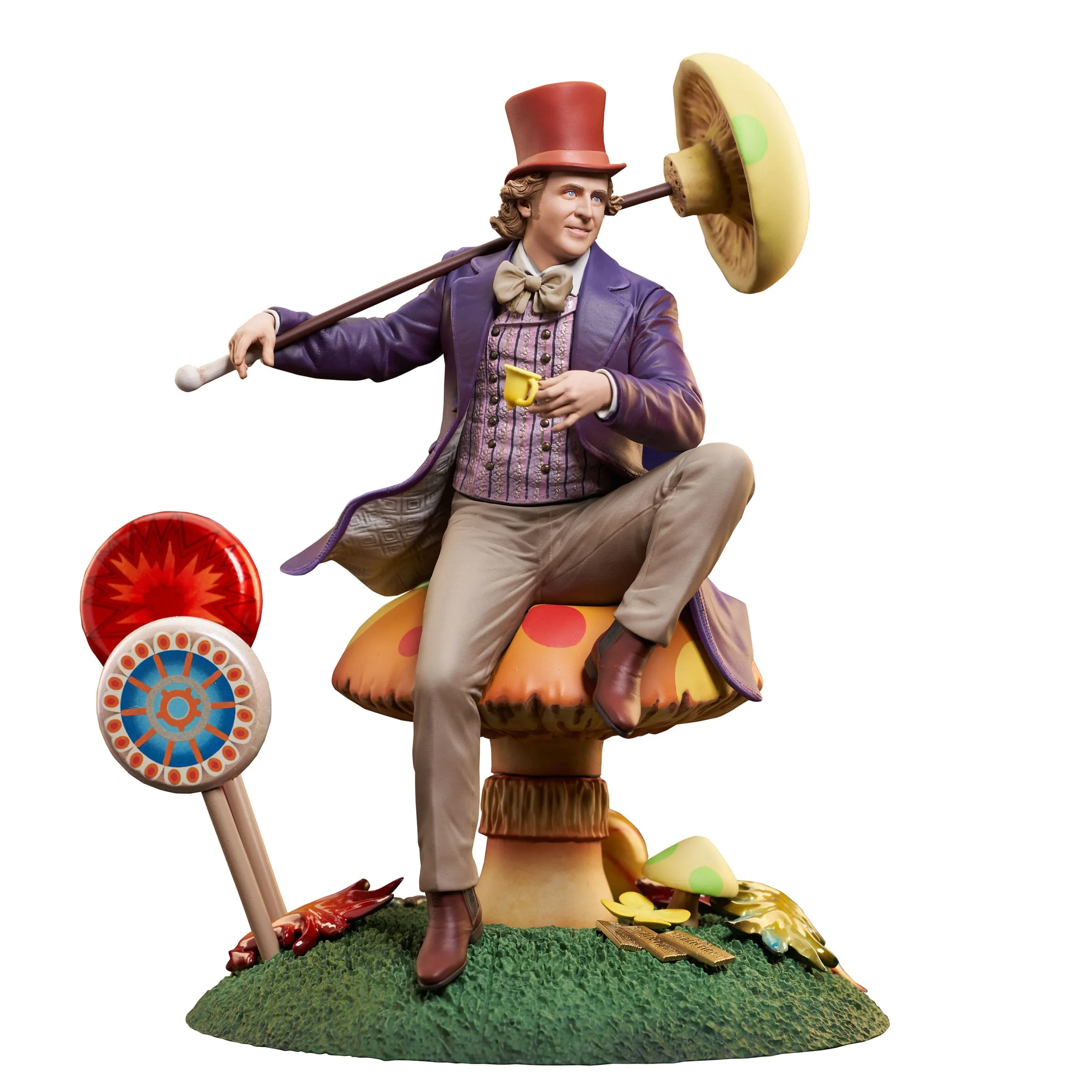 Diamond Select Toys Willy Wonka & the Chocolate Factory (1971) Gallery Willy Wonka PVC Statue