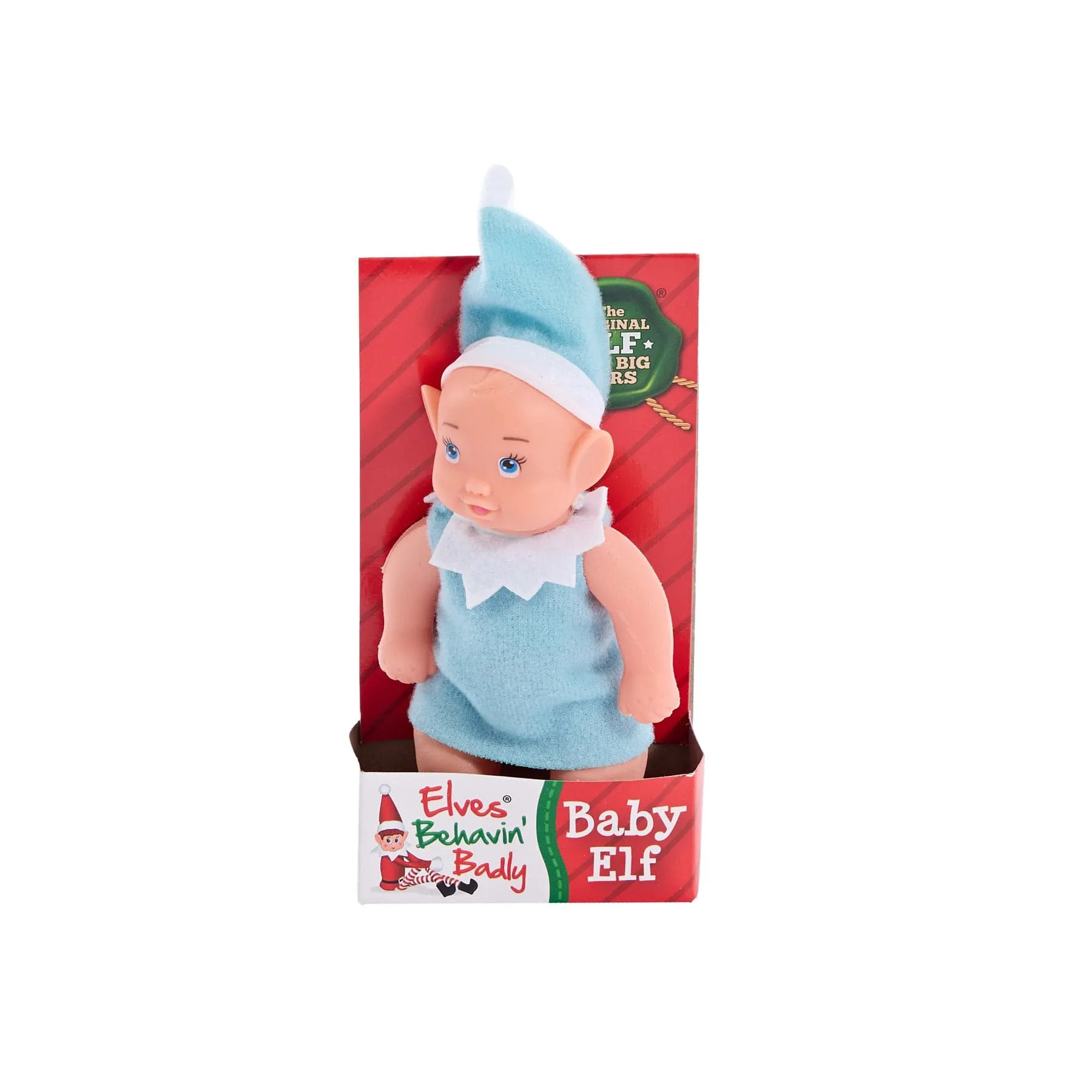 Adorable Mischievous Baby Elf Doll - Perfect for Holiday Decor and Fun