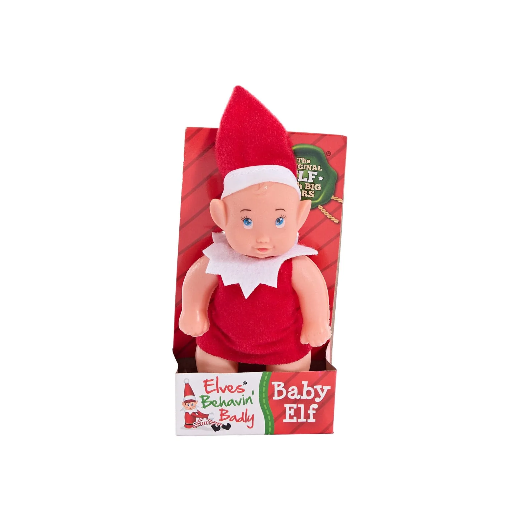 Adorable Mischievous Baby Elf Doll - Perfect for Holiday Decor and Fun