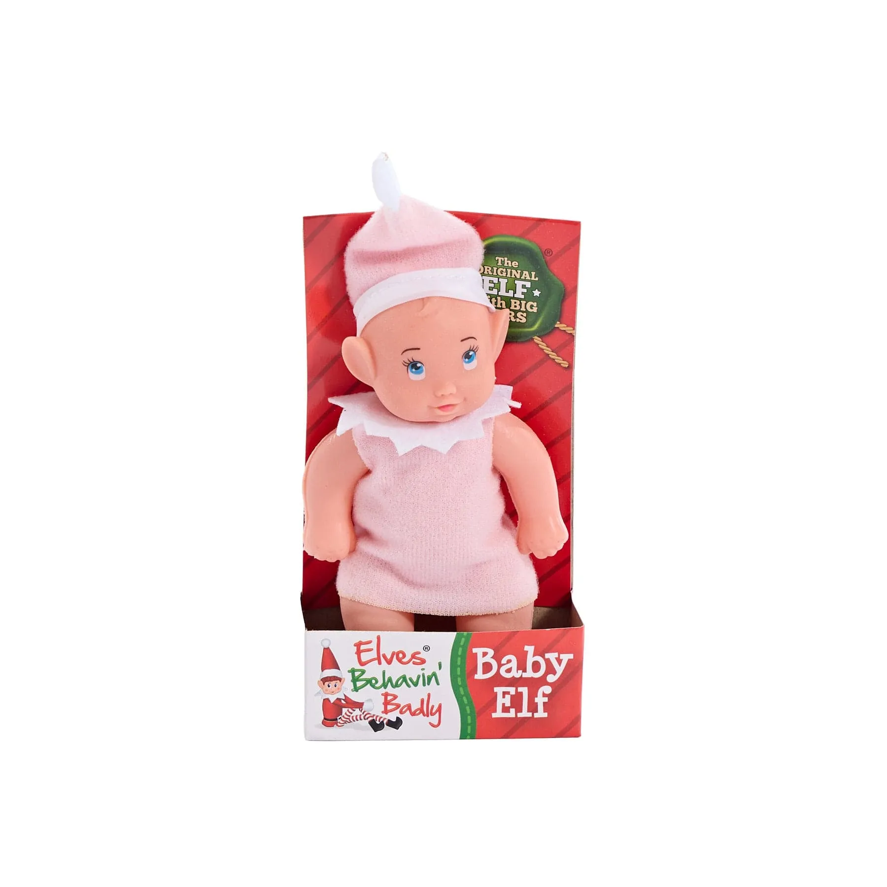 Adorable Mischievous Baby Elf Doll - Perfect for Holiday Decor and Fun