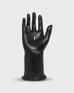 Ex-Voto Decorative Hand Candle in Black