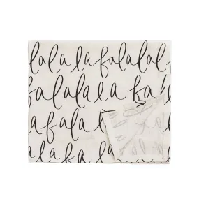 Fa La La La La Tea Towel - Kitchen Towel - Hand Towel or