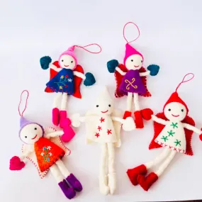 Felt Angel Christmas Ornaments