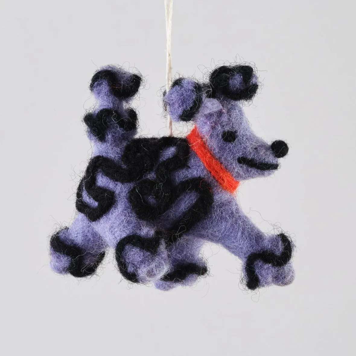 Fleur The Purple Poodle Decoration