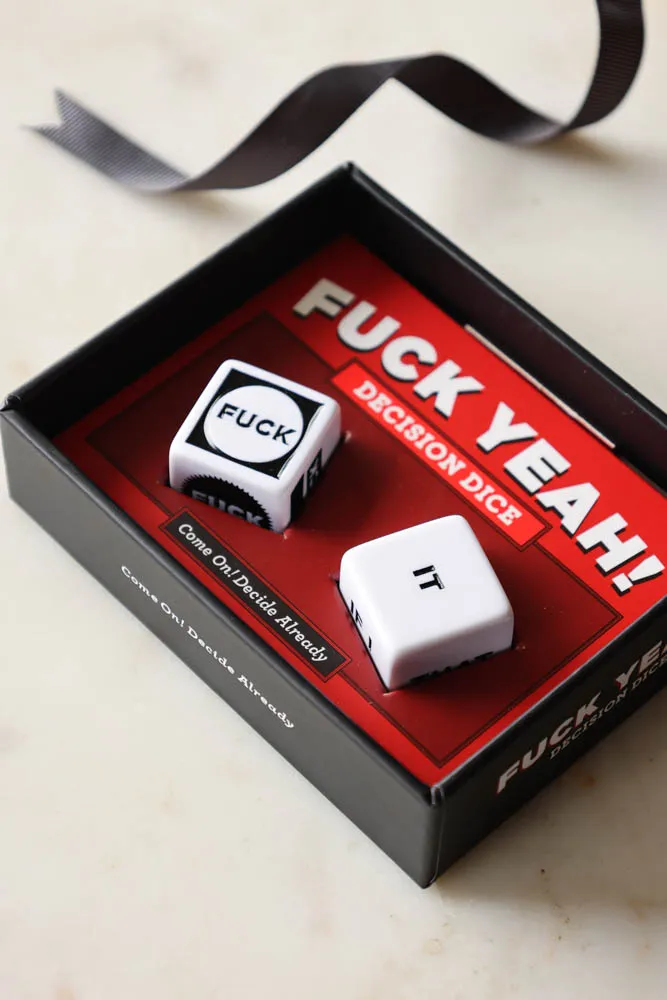 Fuck Yeah! Decision Dice