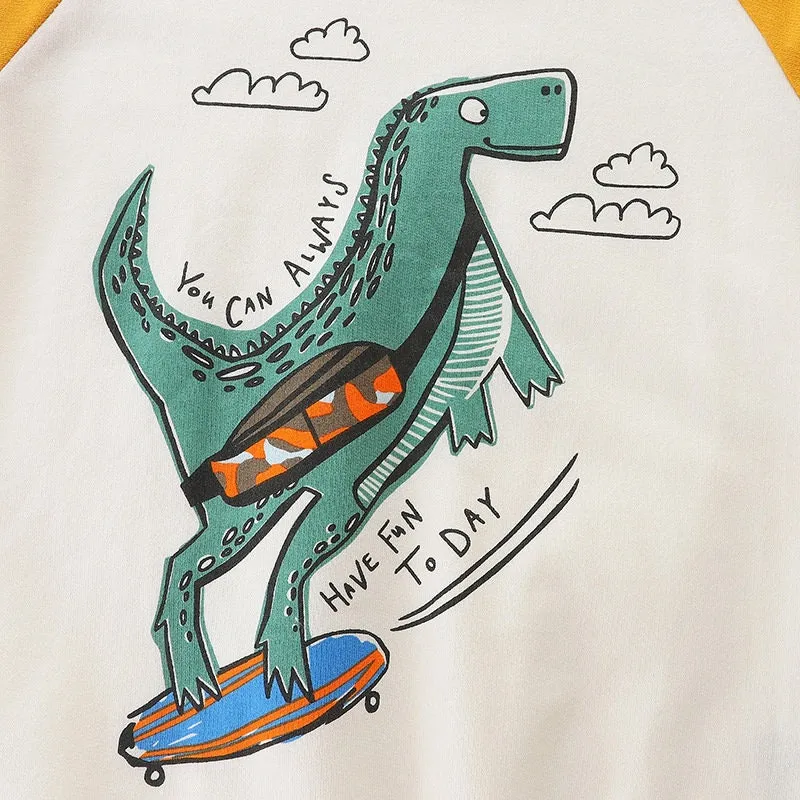 Full Sleeve Dino Boys Sweatshirt