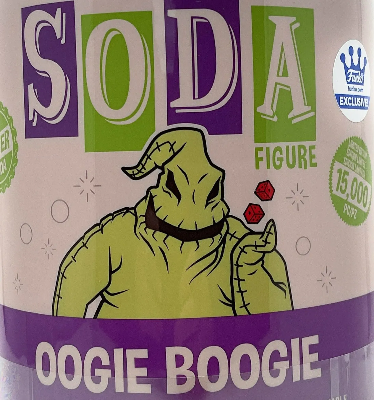 Funko Soda Oogie Boogie Limited Edition Collectible Figurine 3L