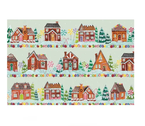 Gingerbread Village Placemats