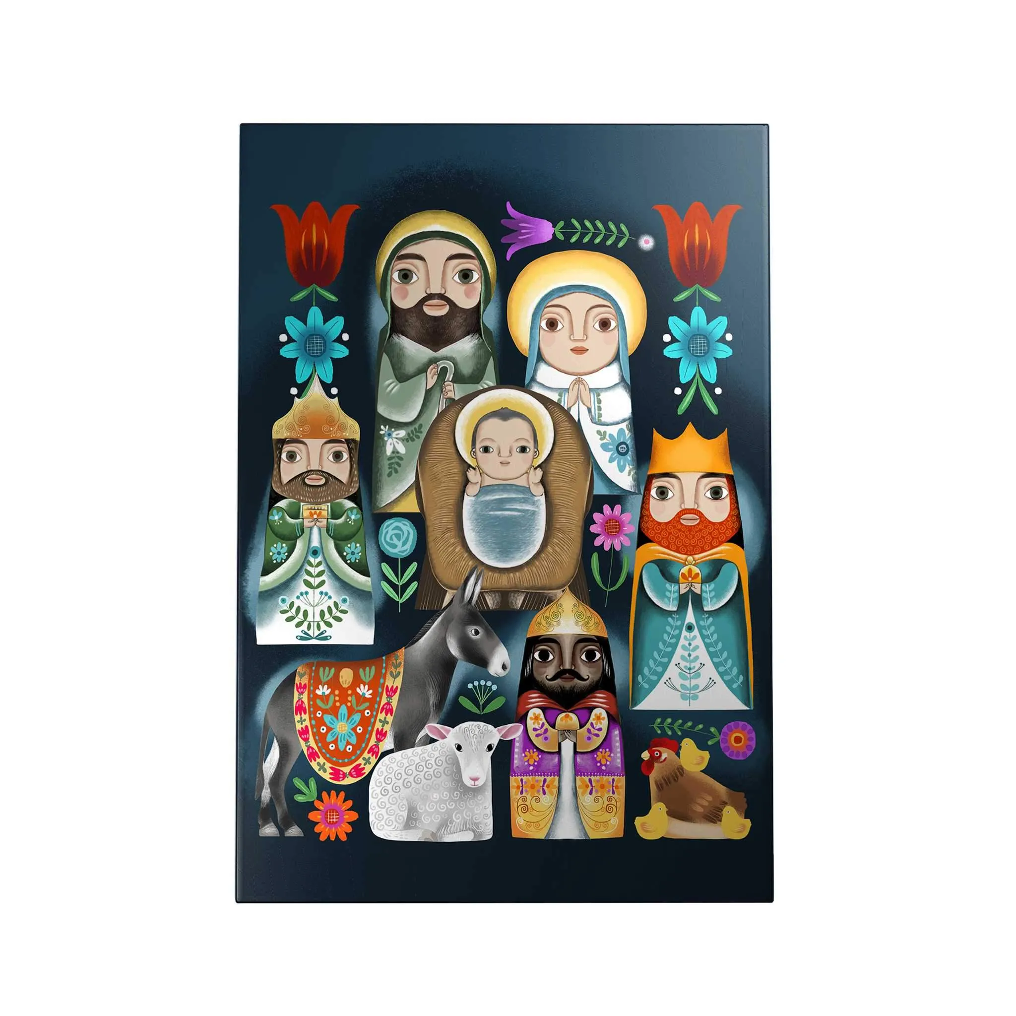 Gloria Nativity Decoposter