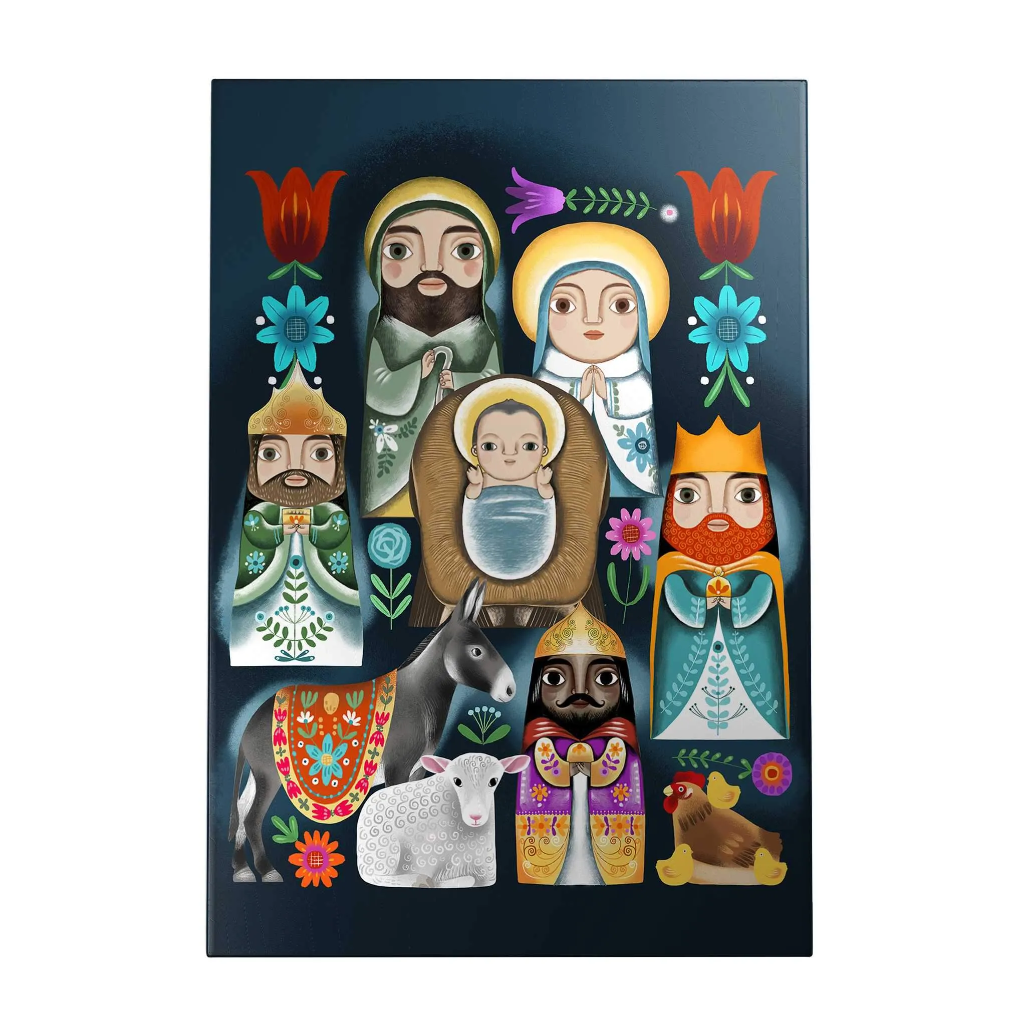 Gloria Nativity Decoposter