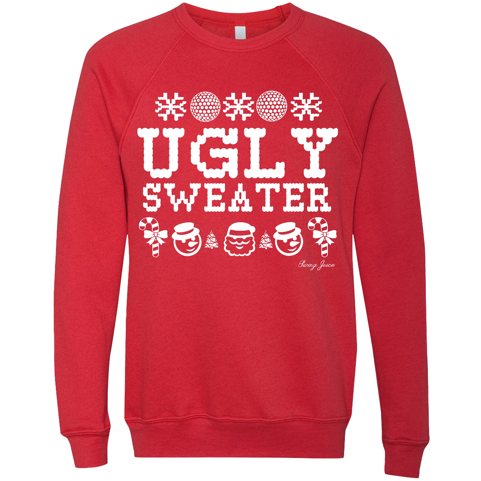 Golf Christmas Unisex Ugly Sweatshirt