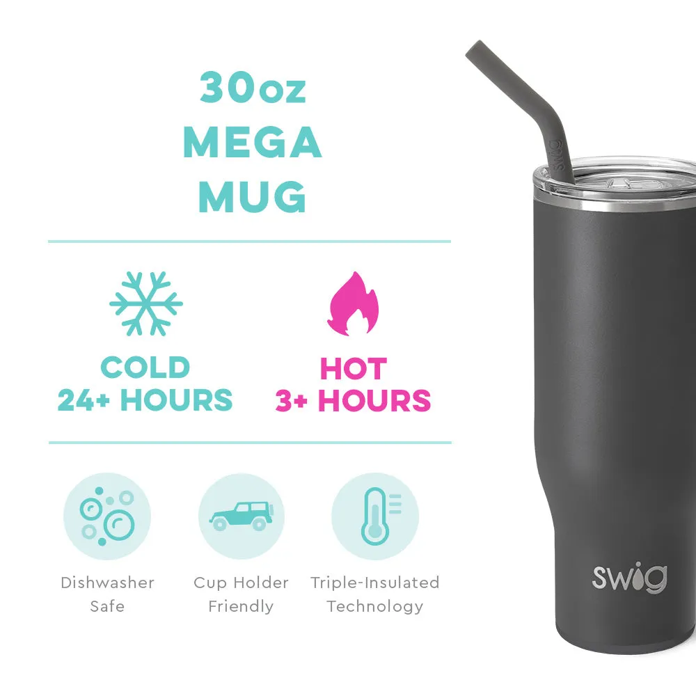 Grey   Swig Mega Mug 30oz