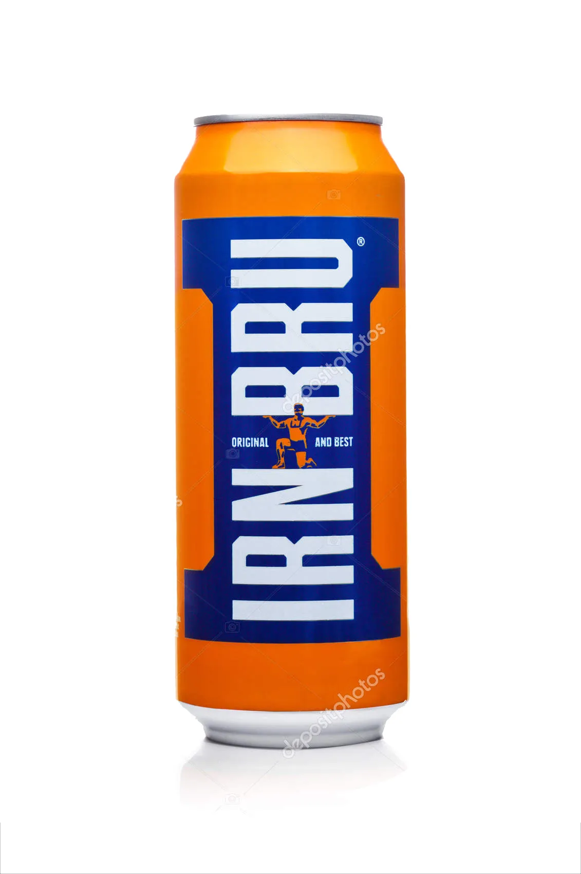 Hand Signed PRINT by Chris Duncan, IRONMAN on Irn Bru Can