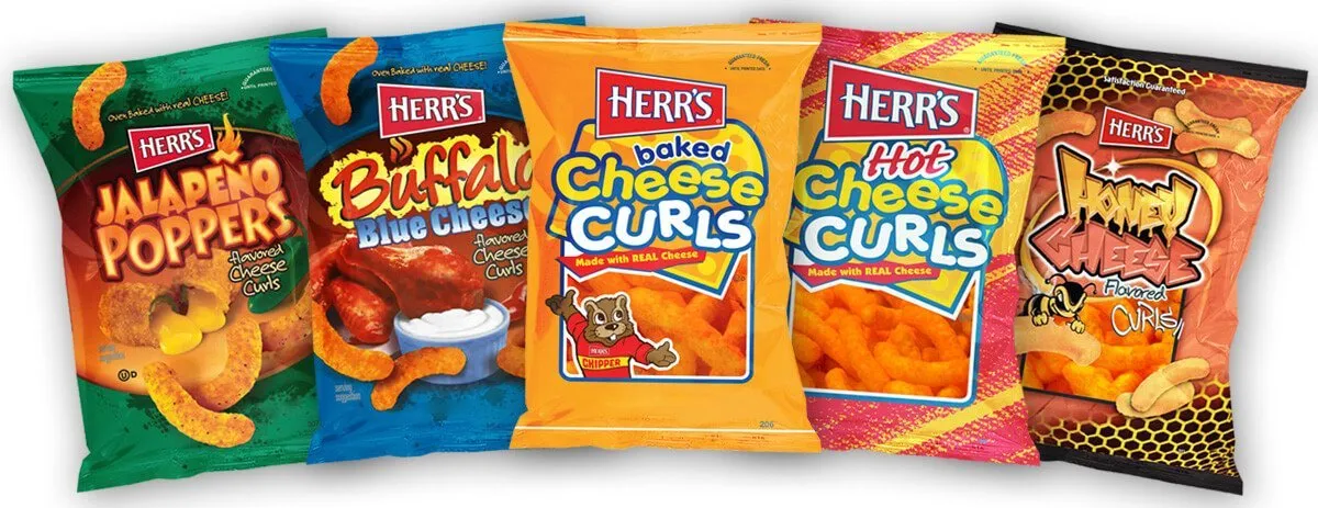 Herr's Flavored Cheese Curls