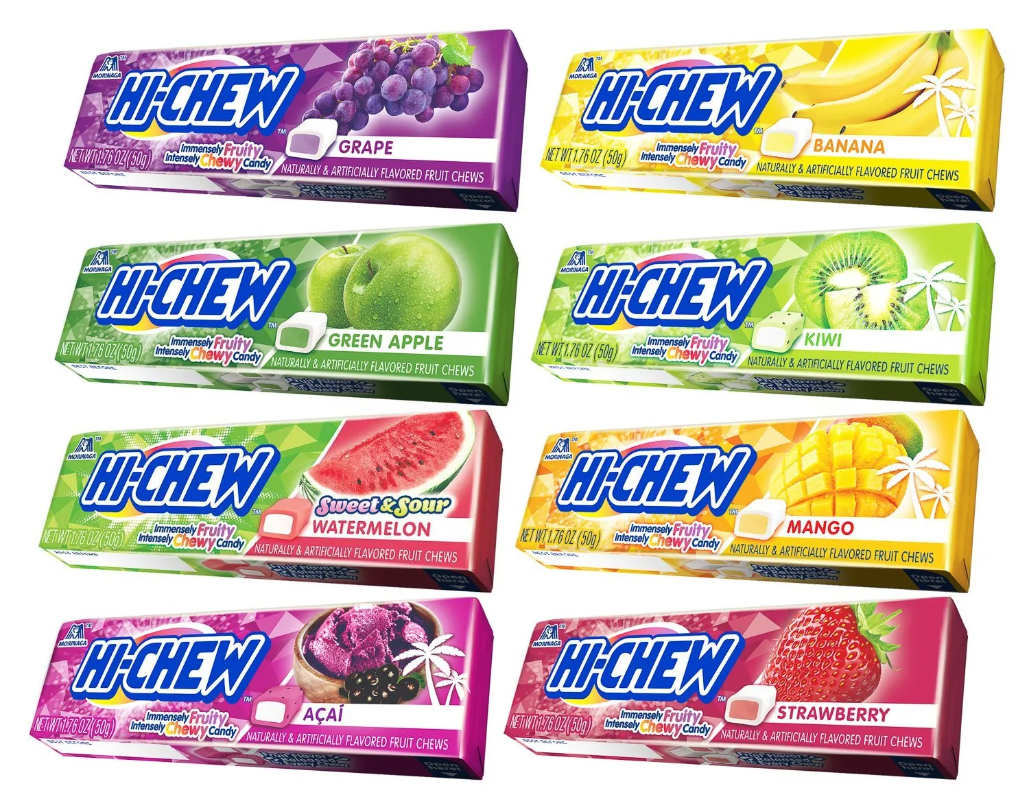 Hi-Chew Sticks Chewy Fruit Candies