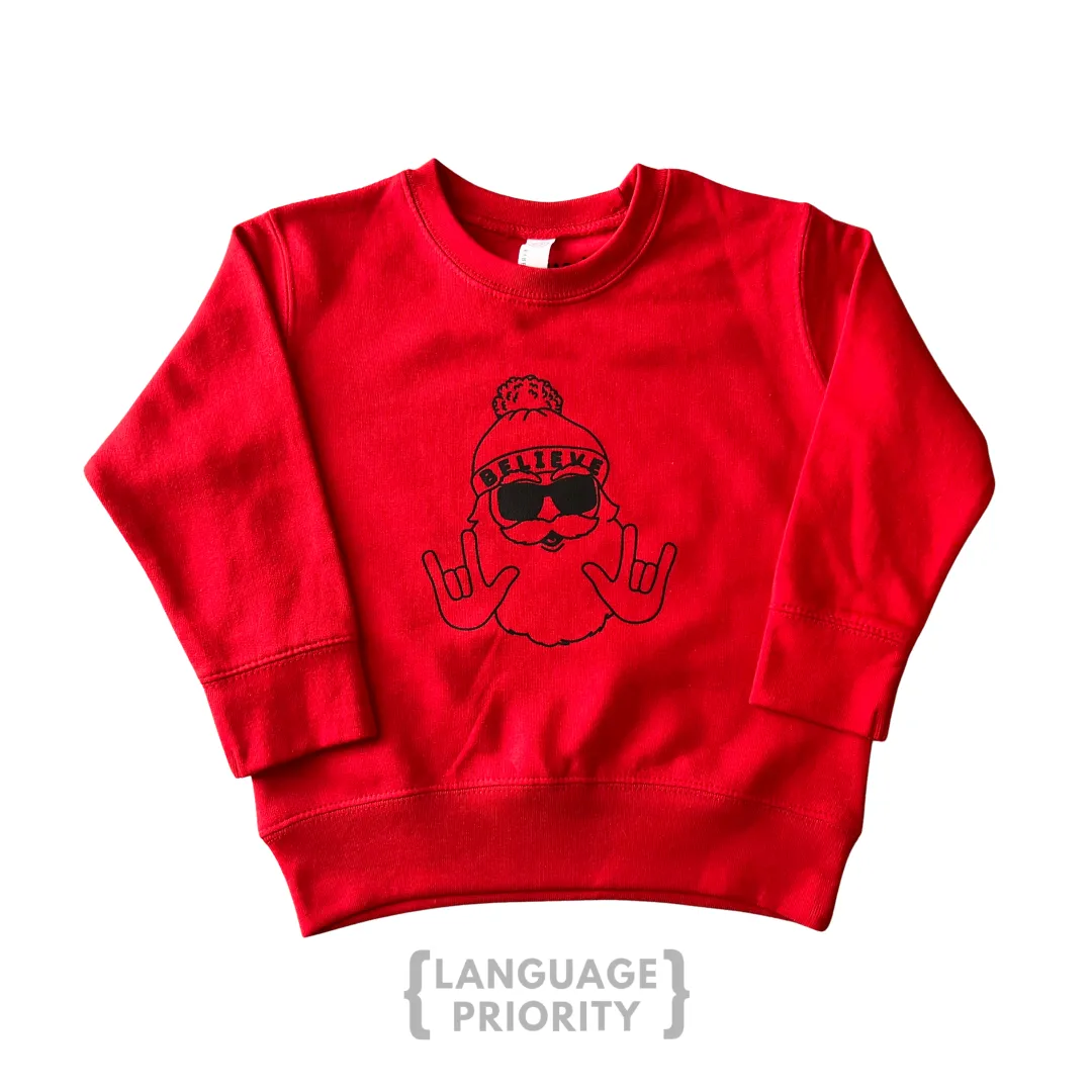 Hip Santa - Crew Neck (Toddler)