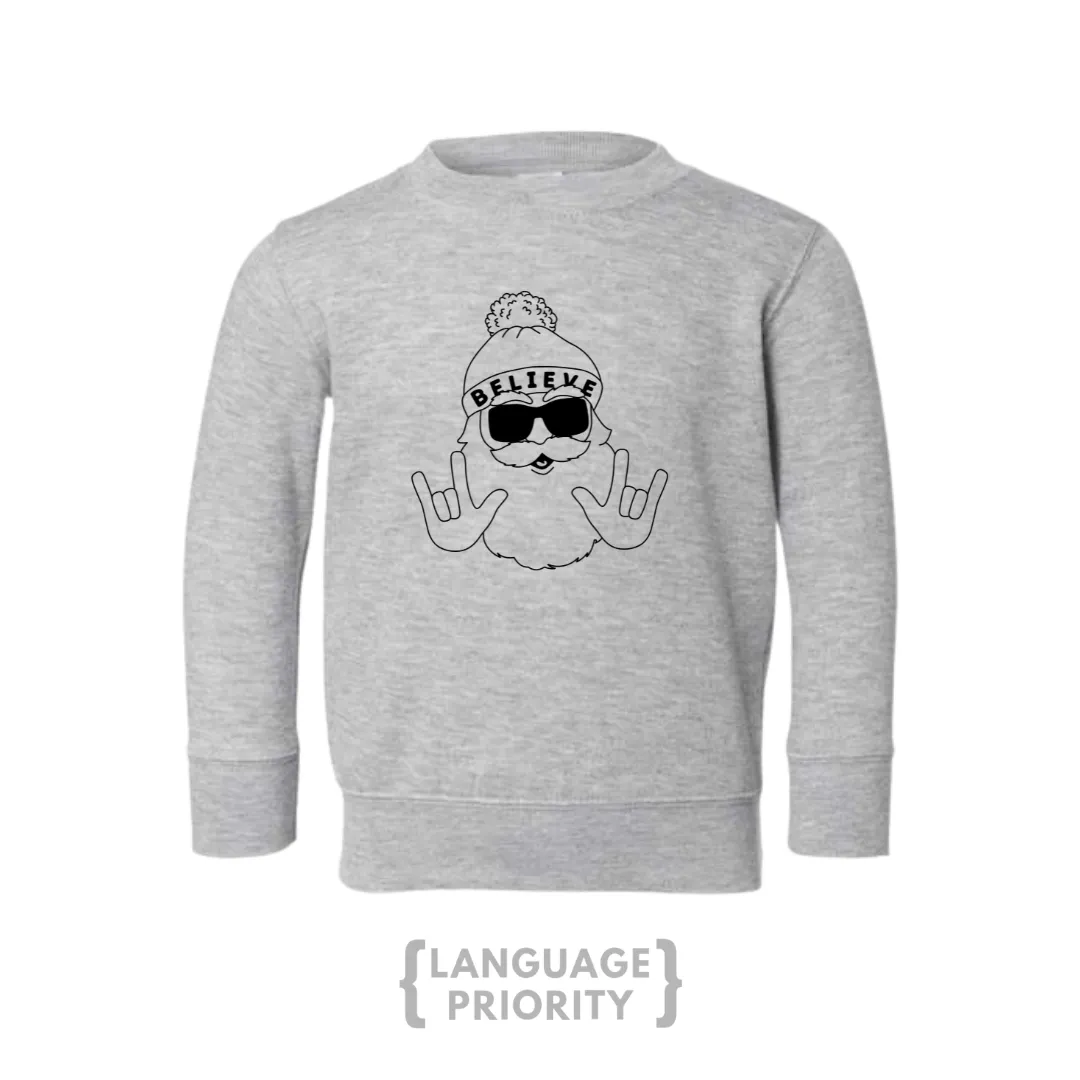 Hip Santa - Crew Neck (Toddler)